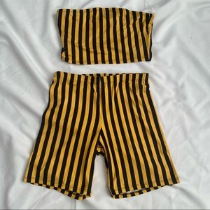 2 PIECE SHORT SET